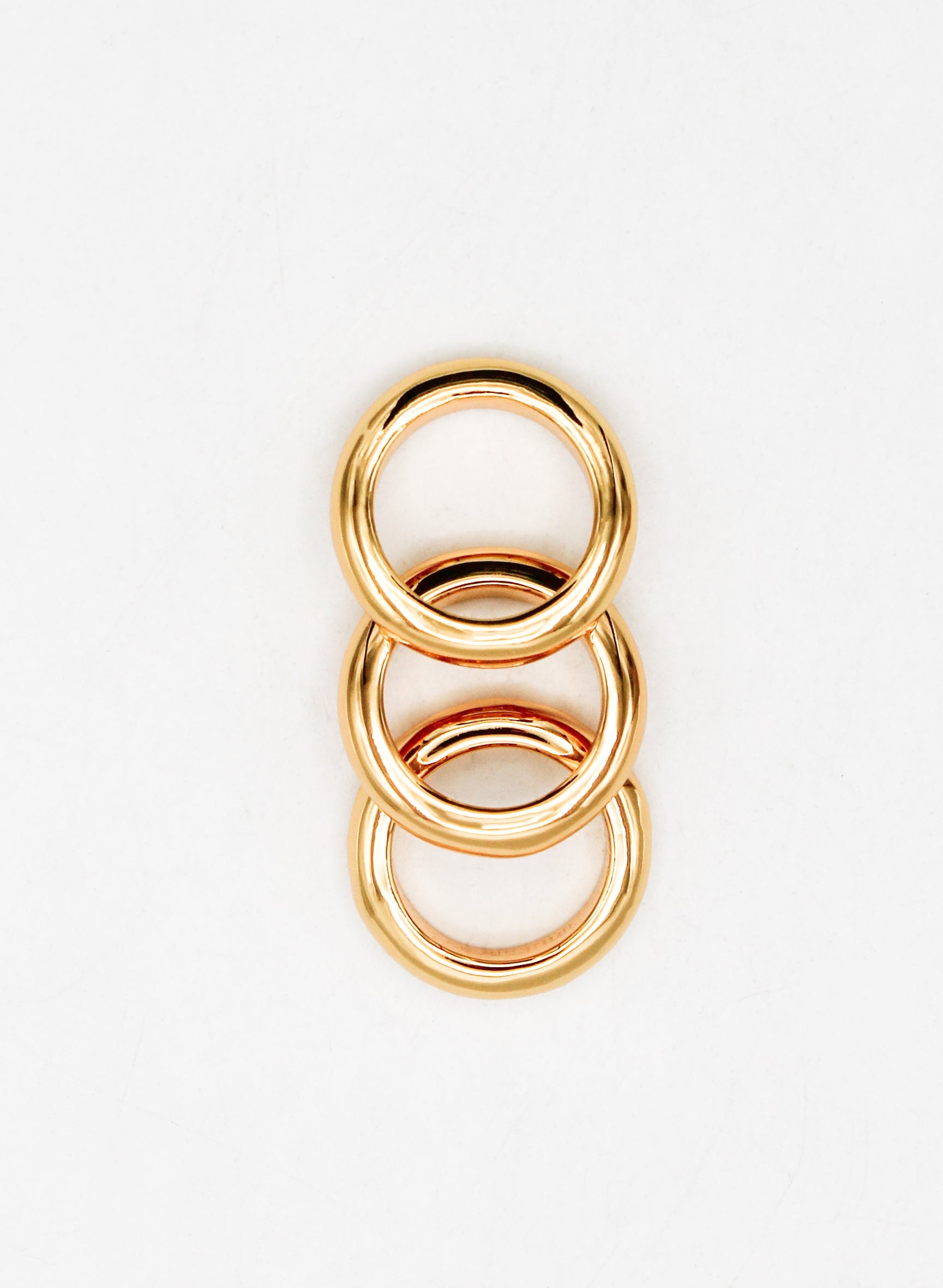Gold rings Timeless Pearly