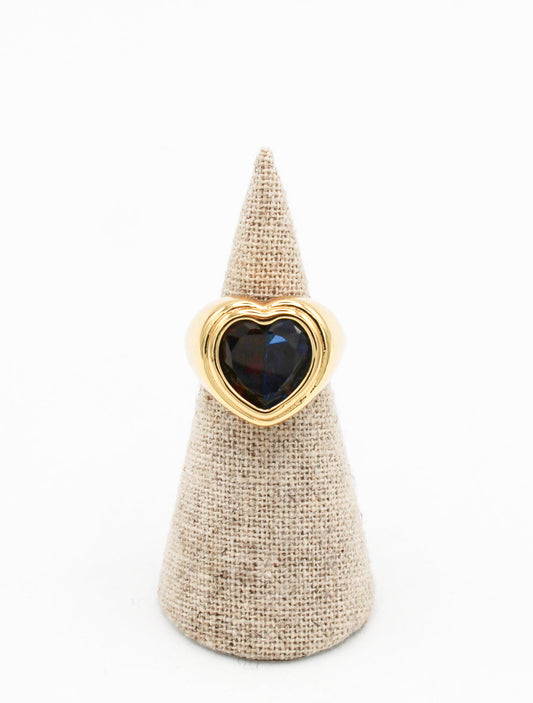 Heart red and blue Timeless Pearly