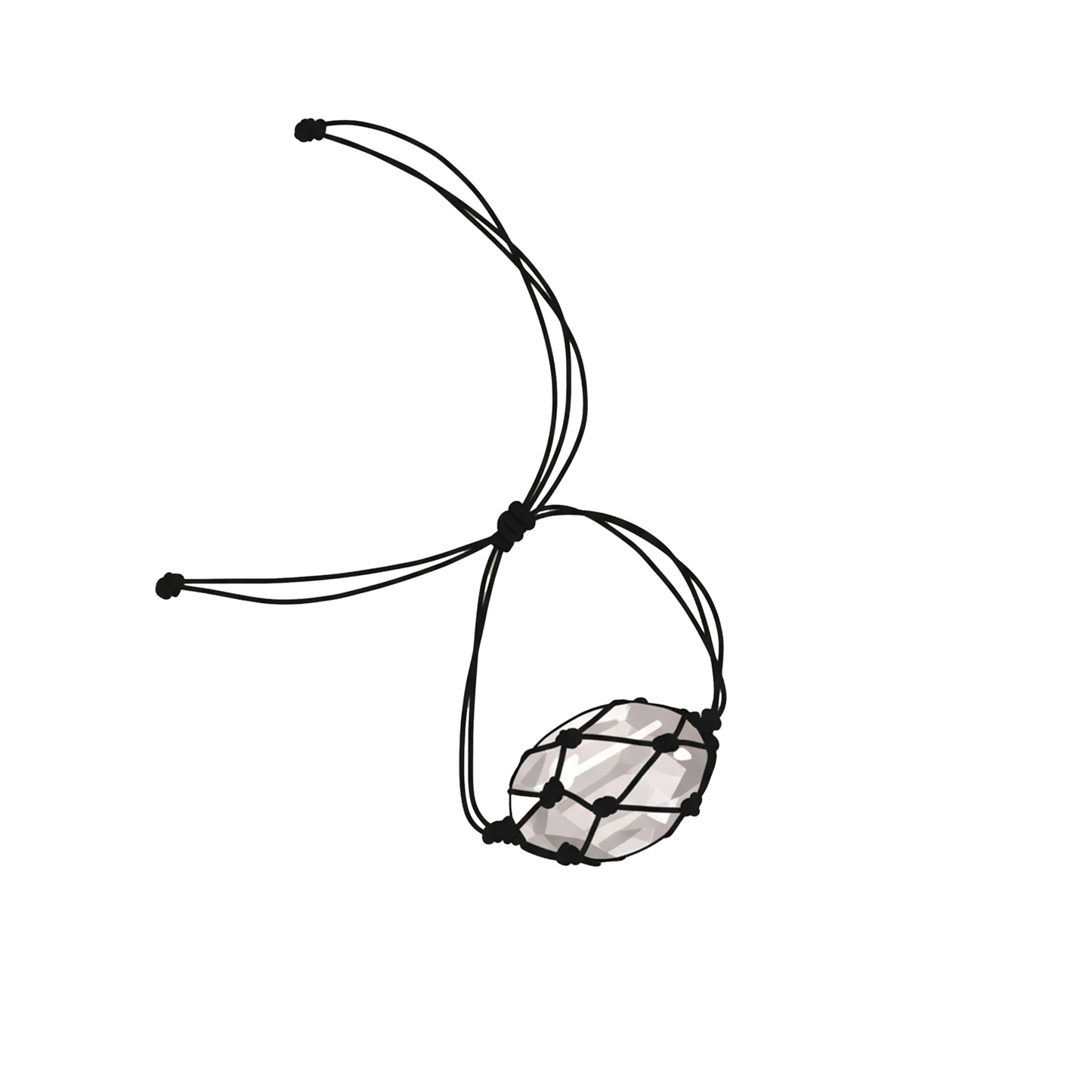 Crystal knots bracelet Big