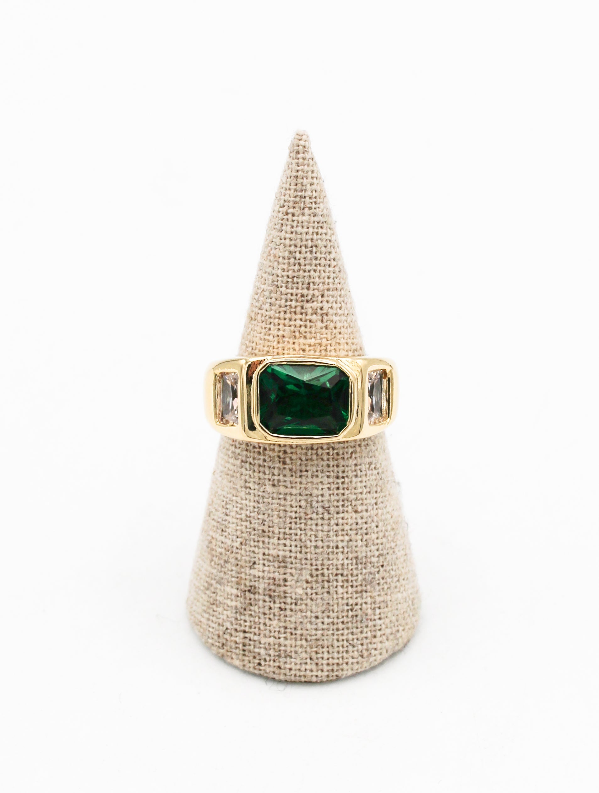 Green ring Timeless Pearly