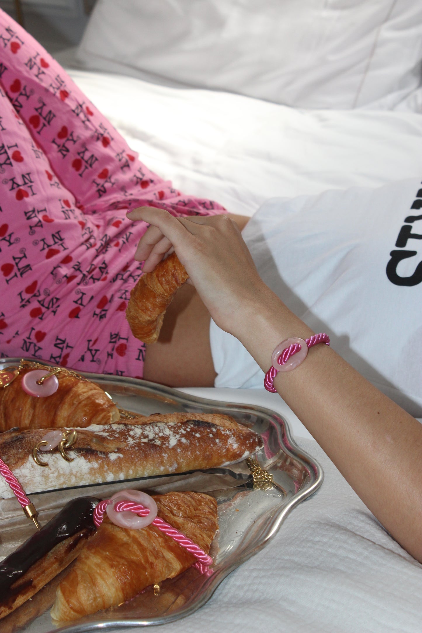 The Pop of Pink Bracelet